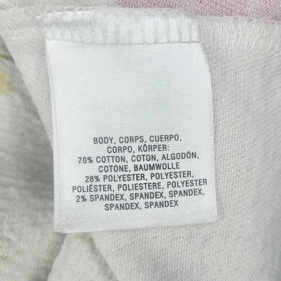 Anthropologie Flynn Peplum Tank White Floral Sz S EUC 16" PTP Retired - Picture 8 of 8